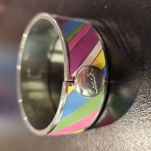 Multi colored coach bracelet - H2